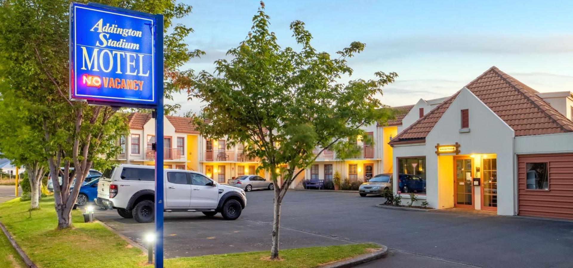 كريستتشيرش Addington Stadium Motel المظهر الخارجي الصورة